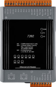 AEIO-7202: 3 AI, 6 DI/Counter, 3 RO, Dual-Port Ethernet Module