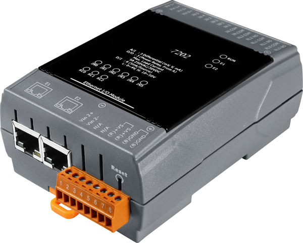 AEIO-7202: 3 AI, 6 DI/Counter, 3 RO, Dual-Port Ethernet Module