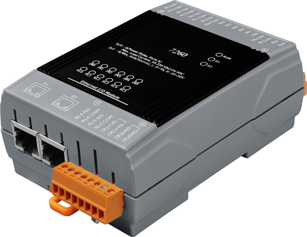 AEIO-7260: 6 DI/6 Relay Module, Dual Enet