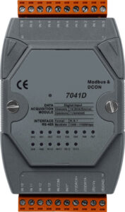 ASIO-7041D: 14Ch DI Module, Modbus