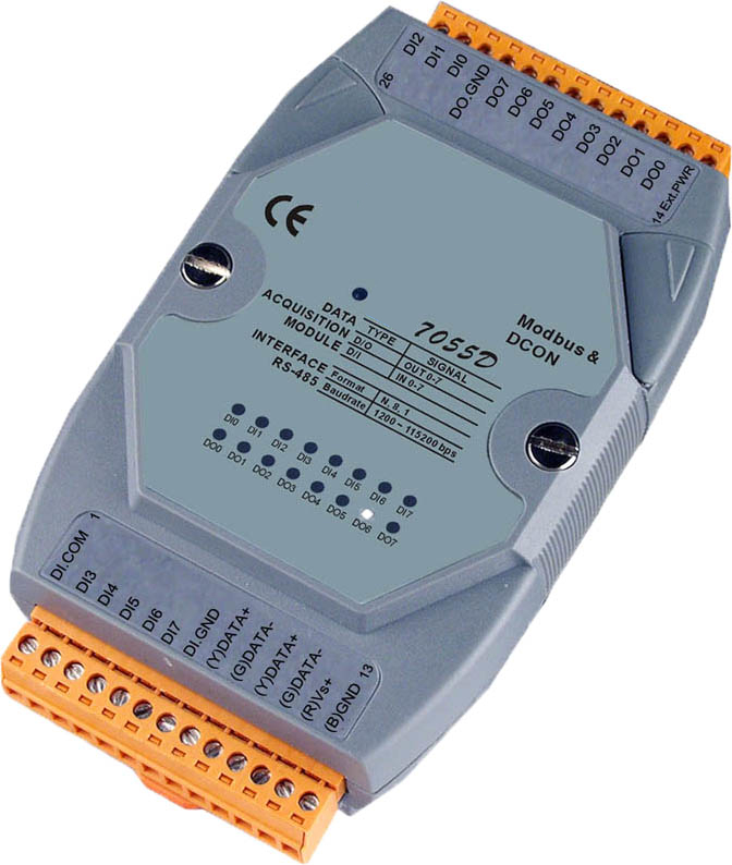 ASIO-7055D Module, 8Ch DI/8CH DO