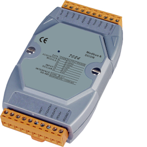 ASIO-7024: 4Ch AO Module, Modbus