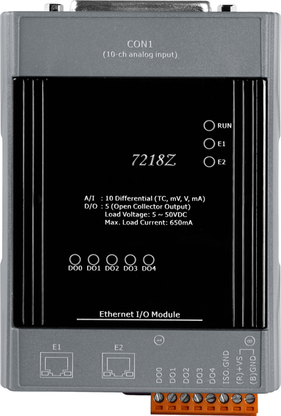 AEIO-7215: 7ch RTD Module, MBTCP