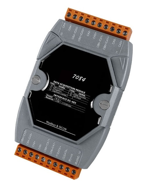 ASIO-7084: 8Ch Counter/Frequency or 4Ch Encoder Input Module, Modbus