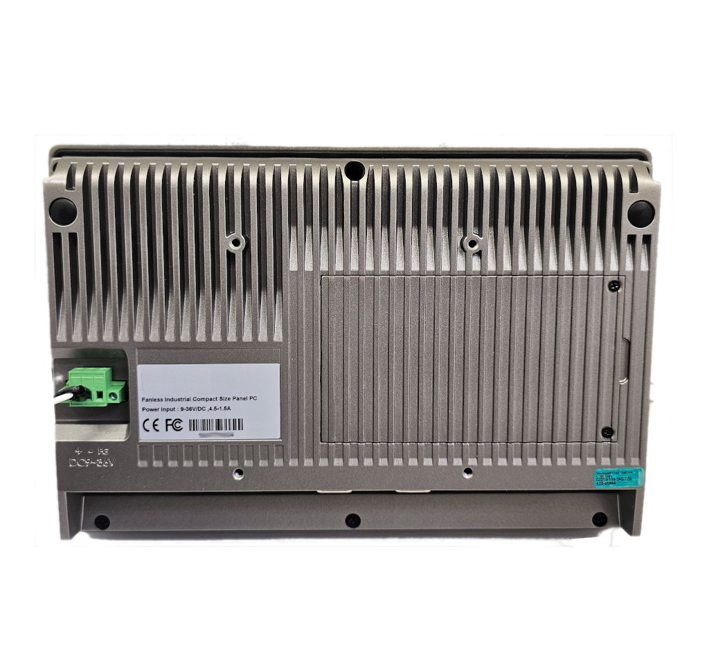 SoftPLC HMI Models SSH-C, back side
