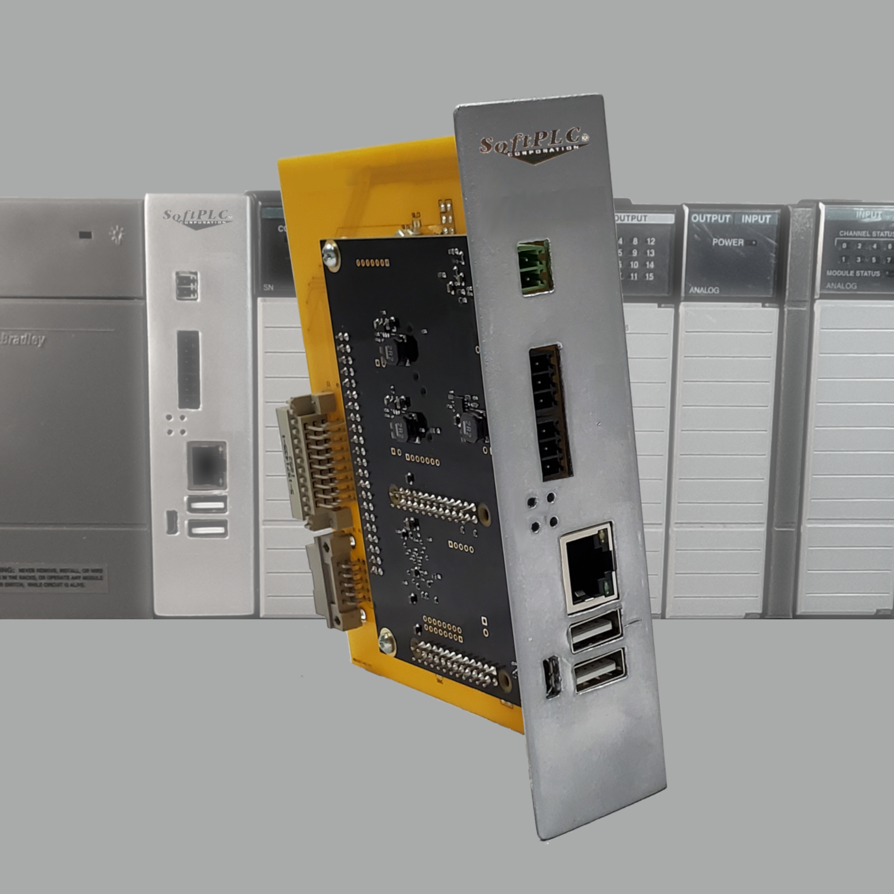 SoftPLC-500 fits in SLC Racks
