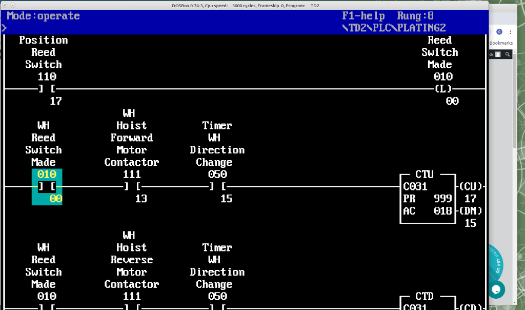 TOPDOC PLC-2 Ladder Editor w/ documentation