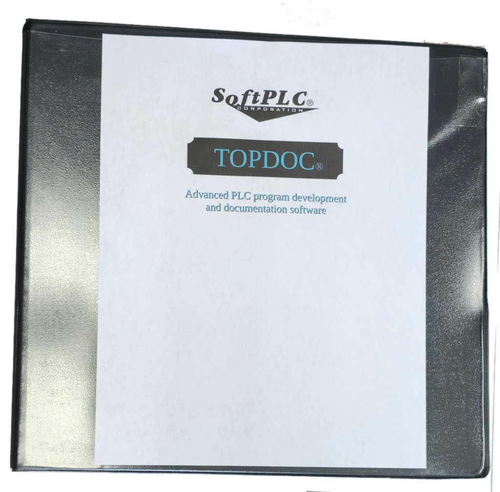 TOPDOC PLC-2, PLC-3 or PLC-5 Hardcopy User Manual